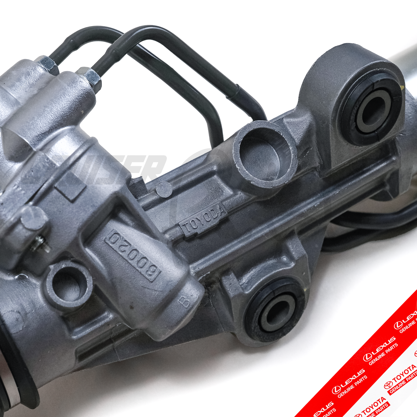 OEM 100 Series 1998-2002 Toyota Land Cruiser LX470 LHD Power Steering Rack and Pinion Gear Assembly