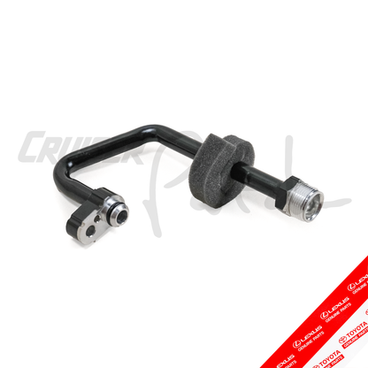 OEM 100 Series Toyota Land Cruiser LX470 HVAC Upper Condenser Discharge Tube "A" for AC Refrigerant