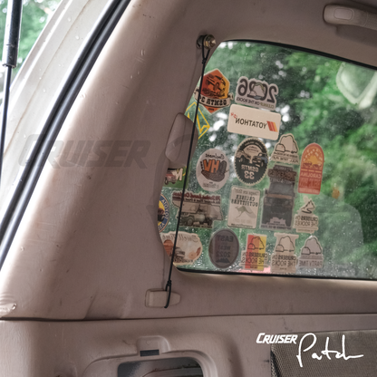 Cruiser Patch 100 Series Toyota Land Cruiser Lexus LX470 3rd Row Seat Belt Delete Paper Towel Holder