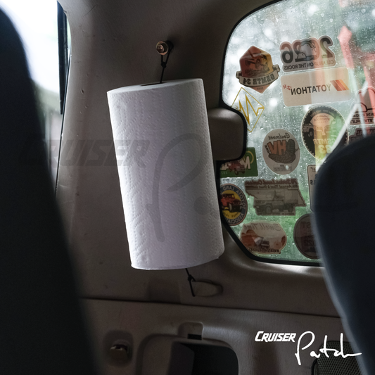 Cruiser Patch 100 Series Toyota Land Cruiser Lexus LX470 3rd Row Seat Belt Delete Paper Towel Holder