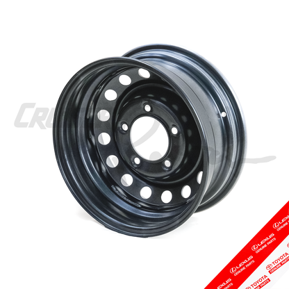 Toyota 16x6.50" for 5x150 Bolt Pattern Steel Wheel "Phone Dial Steelies"