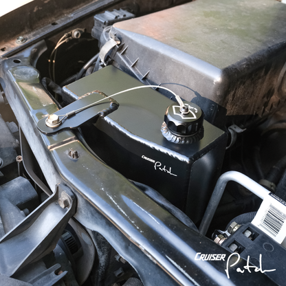 Cruiser Patch 100 Series Toyota Land Cruiser Lexus LX470 Washer Fluid Tank Relocation kit