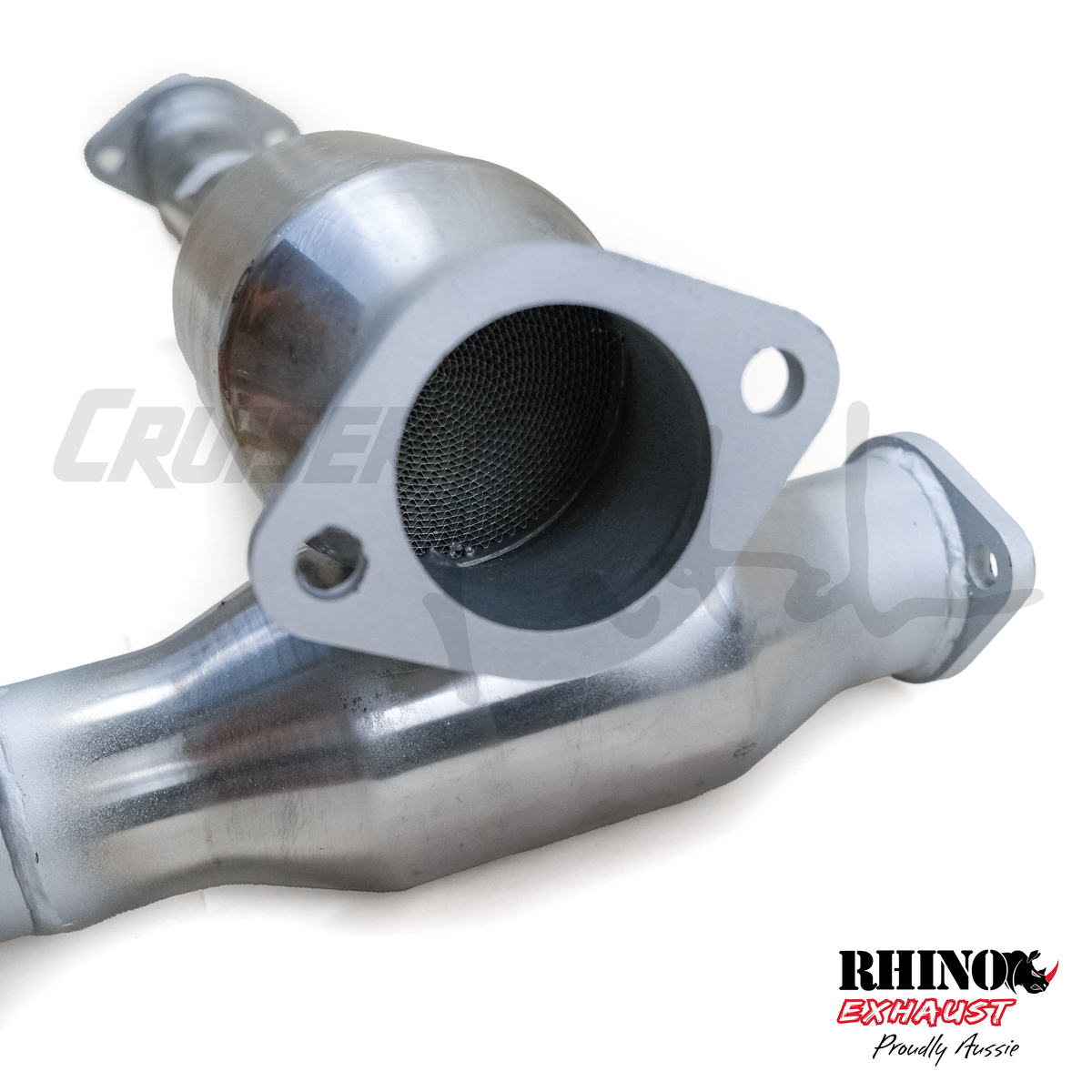 Rhino LHD 100 Series Toyota Land Cruiser LX470 2UZ-FE 4.7L V8 Exhaust Headers & High-Flow Catalytic Converters