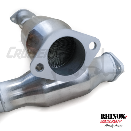 Rhino LHD 100 Series Toyota Land Cruiser LX470 2UZ-FE 4.7L V8 Exhaust Headers & High-Flow Catalytic Converters
