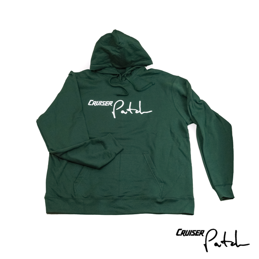 Cruiser Patch Pullover Hoodie (Forest Green)