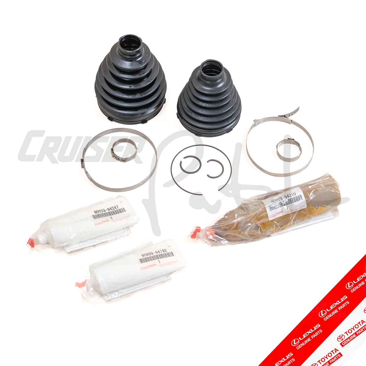OEM 200 Series Toyota Land Cruiser LX570/460/450D CV Axle Reboot Kits