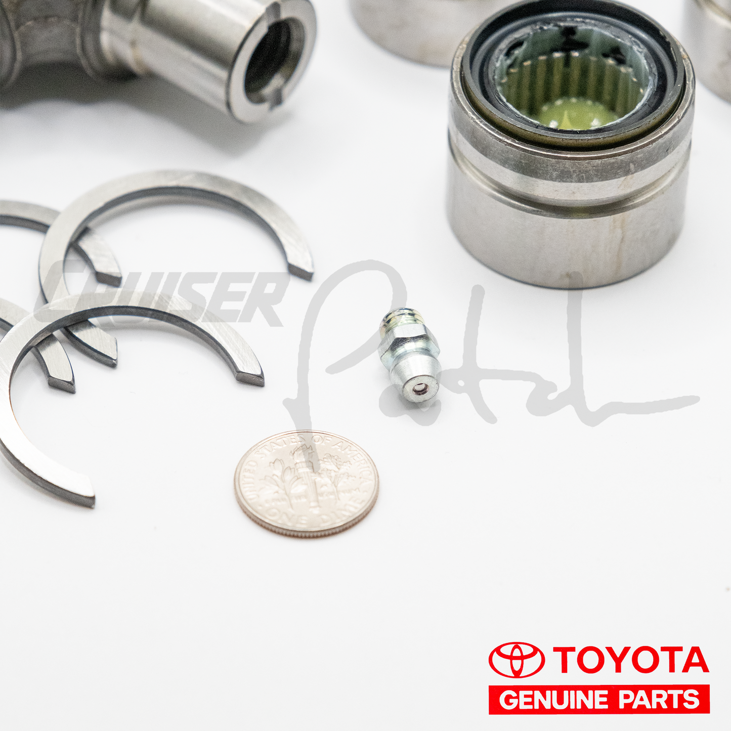 Toyota Land Cruiser and LX SUV Rear Spider Joint kit (U-joint)