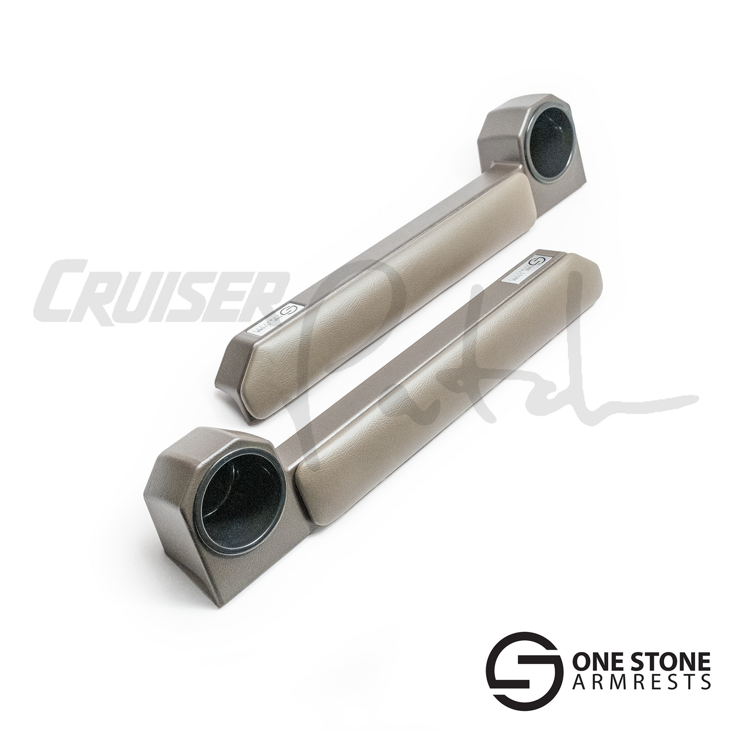 One Stone Armrests for 60 Series & 70 Series Toyota Land Cruiser (pair)