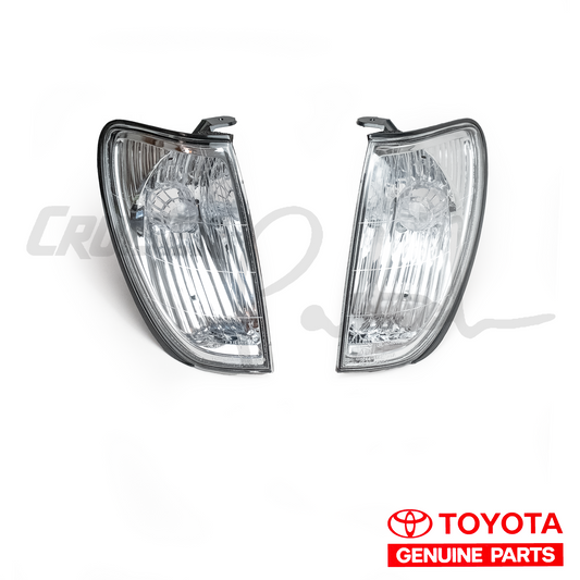 100 Series Land Cruiser JDM Clear Corner Light Kit