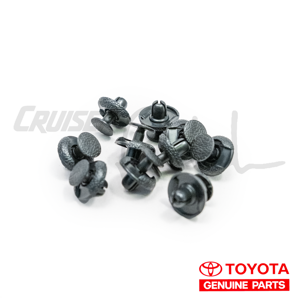 Hood Liner Pad Retainer Clips – 6-Piece Set – OEM Toyota – For 1981-87 Land Cruiser FJ60
