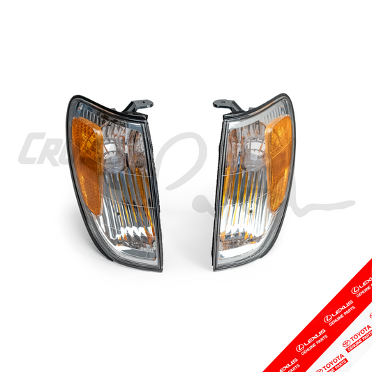 OEM 100 Series Toyota Land Cruiser Amber/Yellow Corner Light Kit