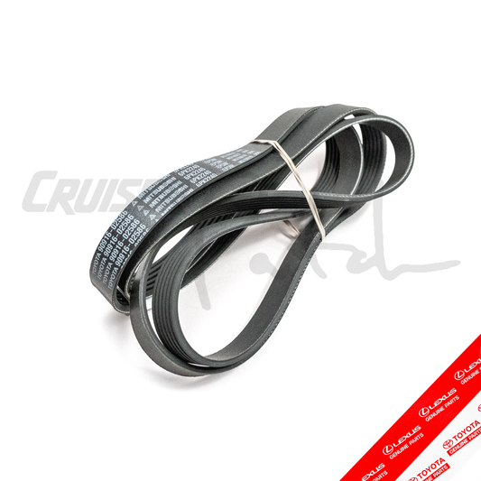 OEM 100 Series Toyota Land Cruiser LX470 2UZ-FE Accessory Belt (Serpentine Belt)