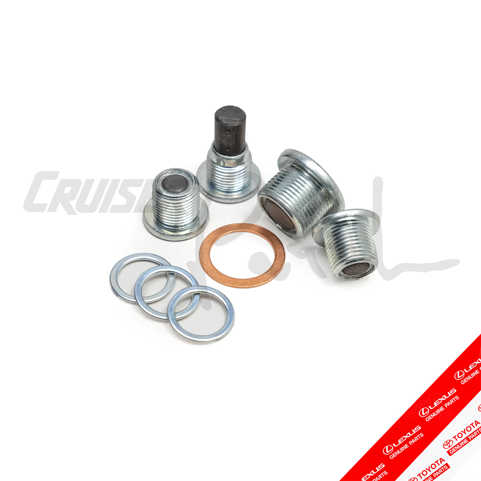 OEM Toyota Low-Profile Magnetic Differential Plug Kit (10mm Allen ...