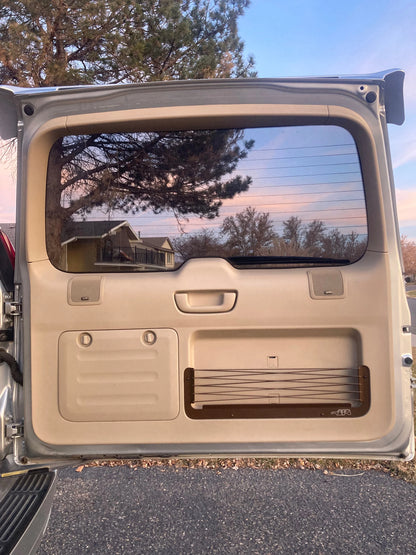 Cruiser Patch GX470 Prado 120 Rear Barn Door Storage Net