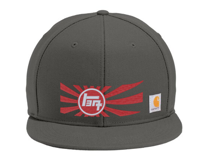 3 Stripe Toyota Carhartt Flat Brim Snap Back Hat - Reefmonkey