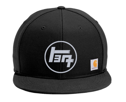 3 Stripe Toyota Carhartt Flat Brim Snap Back Hat - Reefmonkey