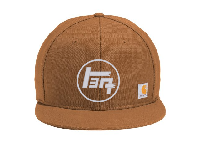 3 Stripe Toyota Carhartt Flat Brim Snap Back Hat - Reefmonkey