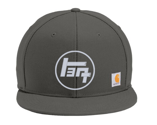 3 Stripe Toyota Carhartt Flat Brim Snap Back Hat - Reefmonkey