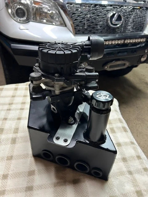 Cruiser Patch GX460 Washer Fluid Tank Relocation Kit