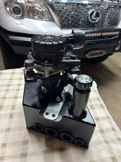 Cruiser Patch GX460 Washer Fluid Tank Relocation Kit